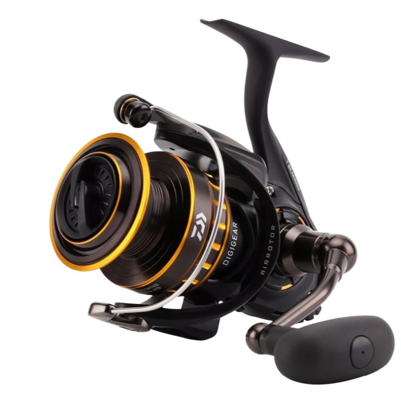 Daiwa دايوا BG2000 بكرة صيد ملح البحر، أسود/ذهبي - Image 5